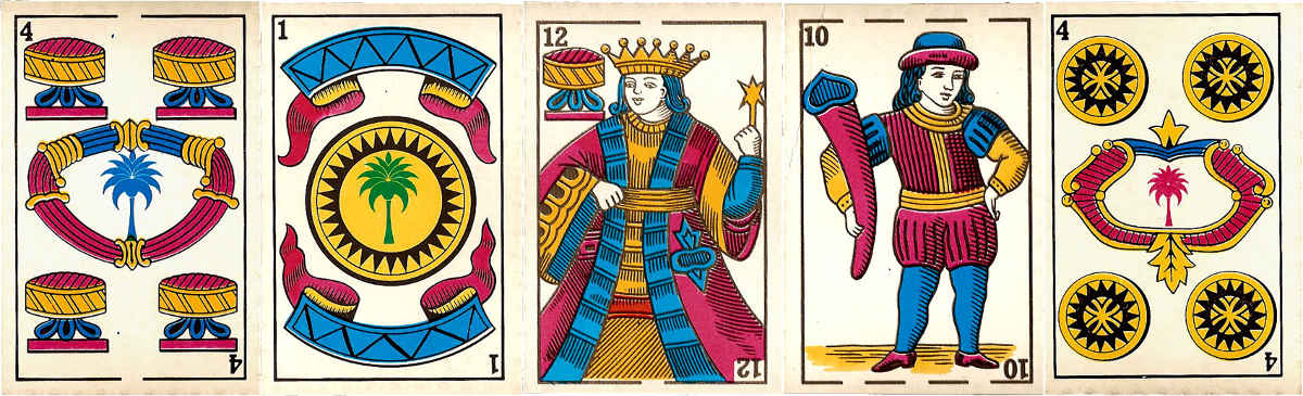 anonymous Spanish-suited playing cards