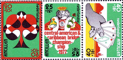 Netherlands Antilles stamps issued on May 26, 1977