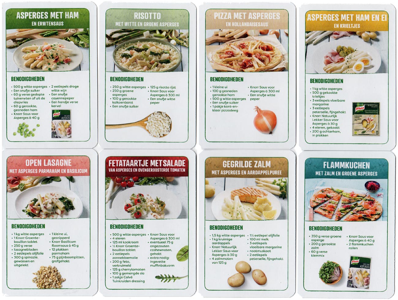 Asperge Kwartet published by Knorr Asperge Kwartet published by Knorr