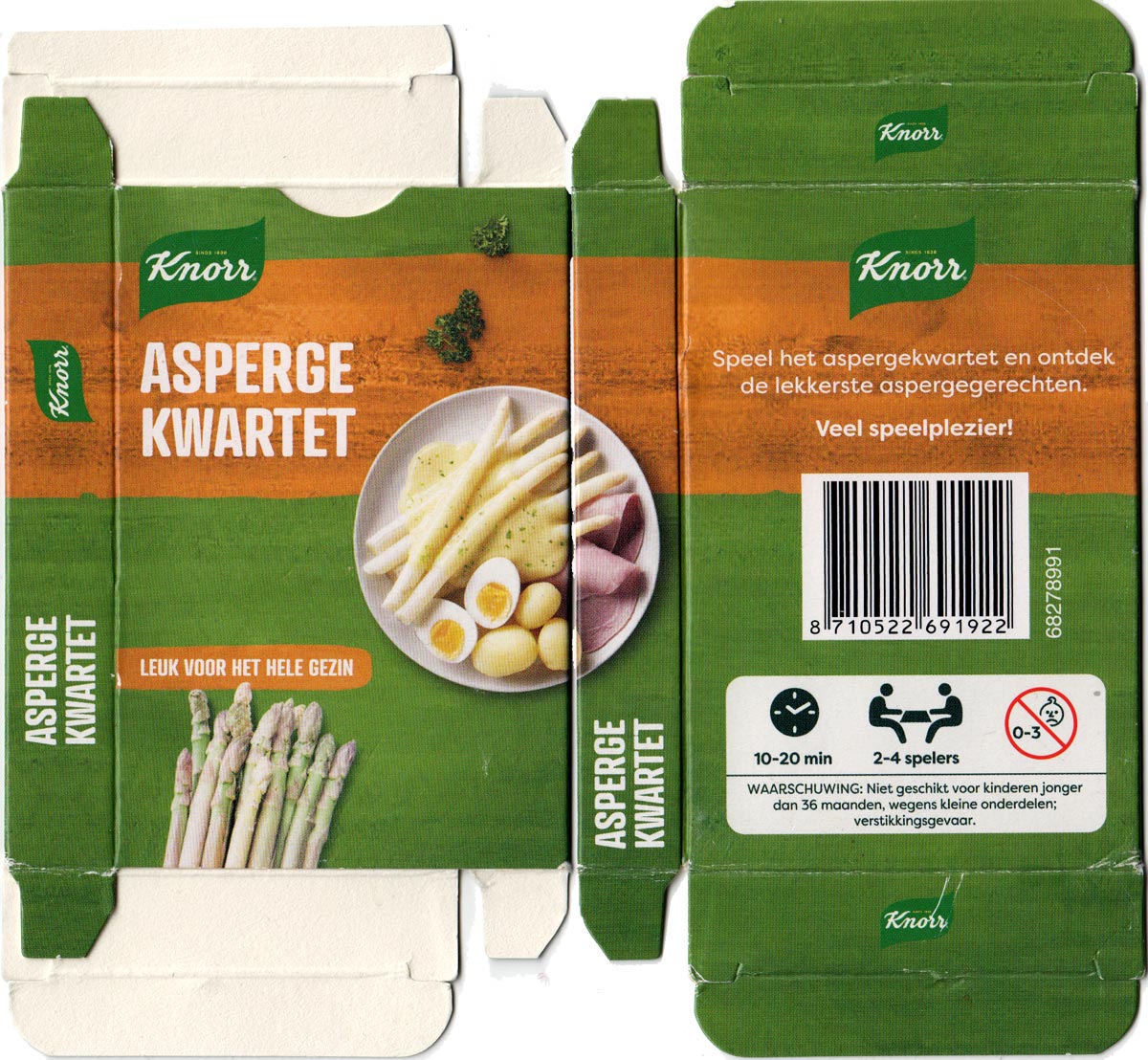 Asperge Kwartet published by Knorr Asperge Kwartet published by Knorr