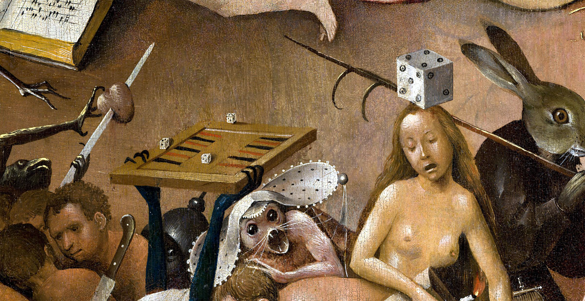 detail from the ‘Garden of Earthly Delights’ by Jheronimus Bosch