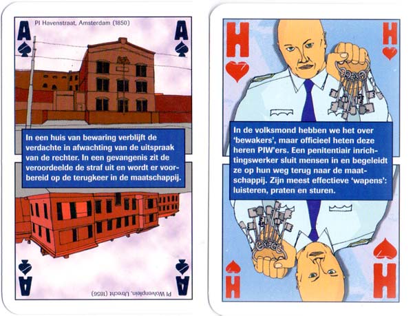 Dutch Prison Service playing cards