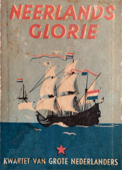 Neerlands Glorie Kwartetspel published by Hausemann & Hötte, 1945