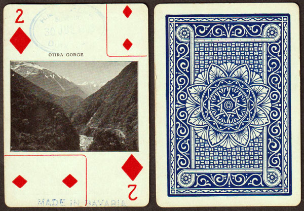 Muir & Moodie Pictorial playing cards, New Zealand, c.1903