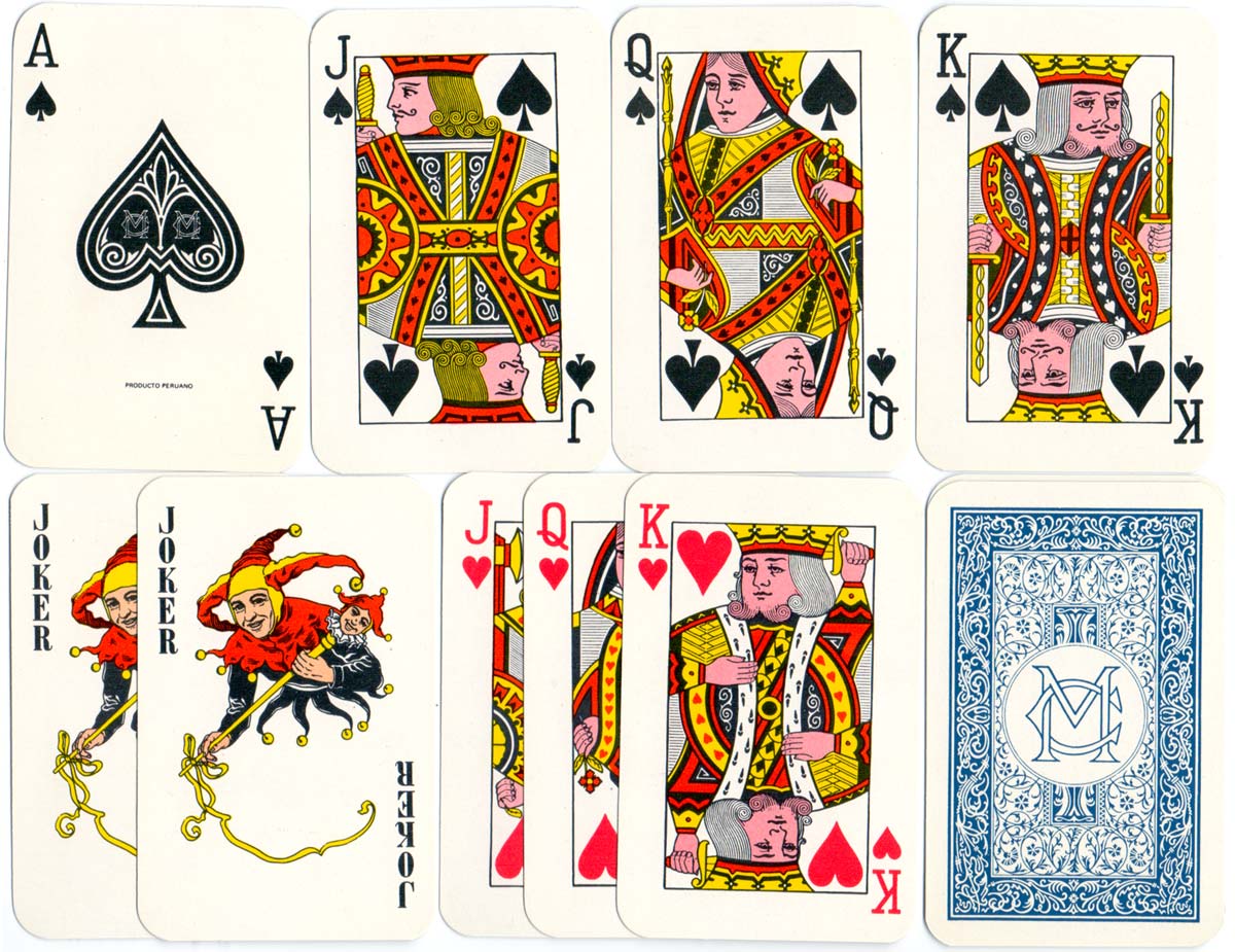 ‘Casinos para Bridge’ for Club Miraflores - anonymous manufacturer ‘Casinos para Bridge’ for Club Miraflores - anonymous manufacturer