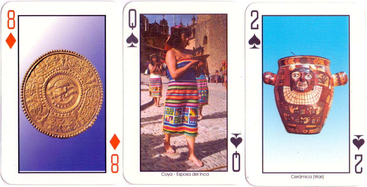 Pre-Incas & Incas Souvenir Playing Cards, Cusco, Peru, 2000