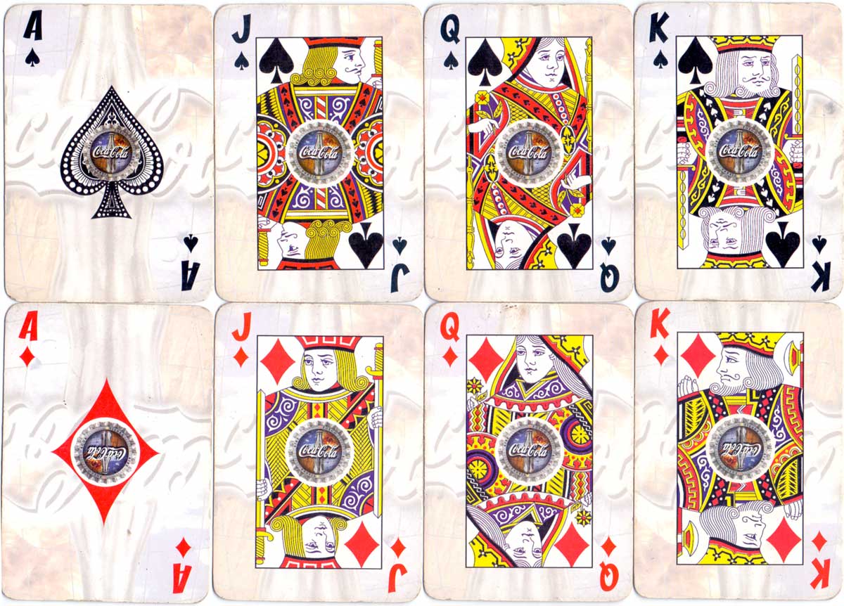 Coca-Cola themed deck produced for Ripley Depertment Store, Peru, anonymous manufacturer, c.2000 Coca-Cola themed deck produced for Ripley Depertment Store, Peru, anonymous manufacturer, c.2000