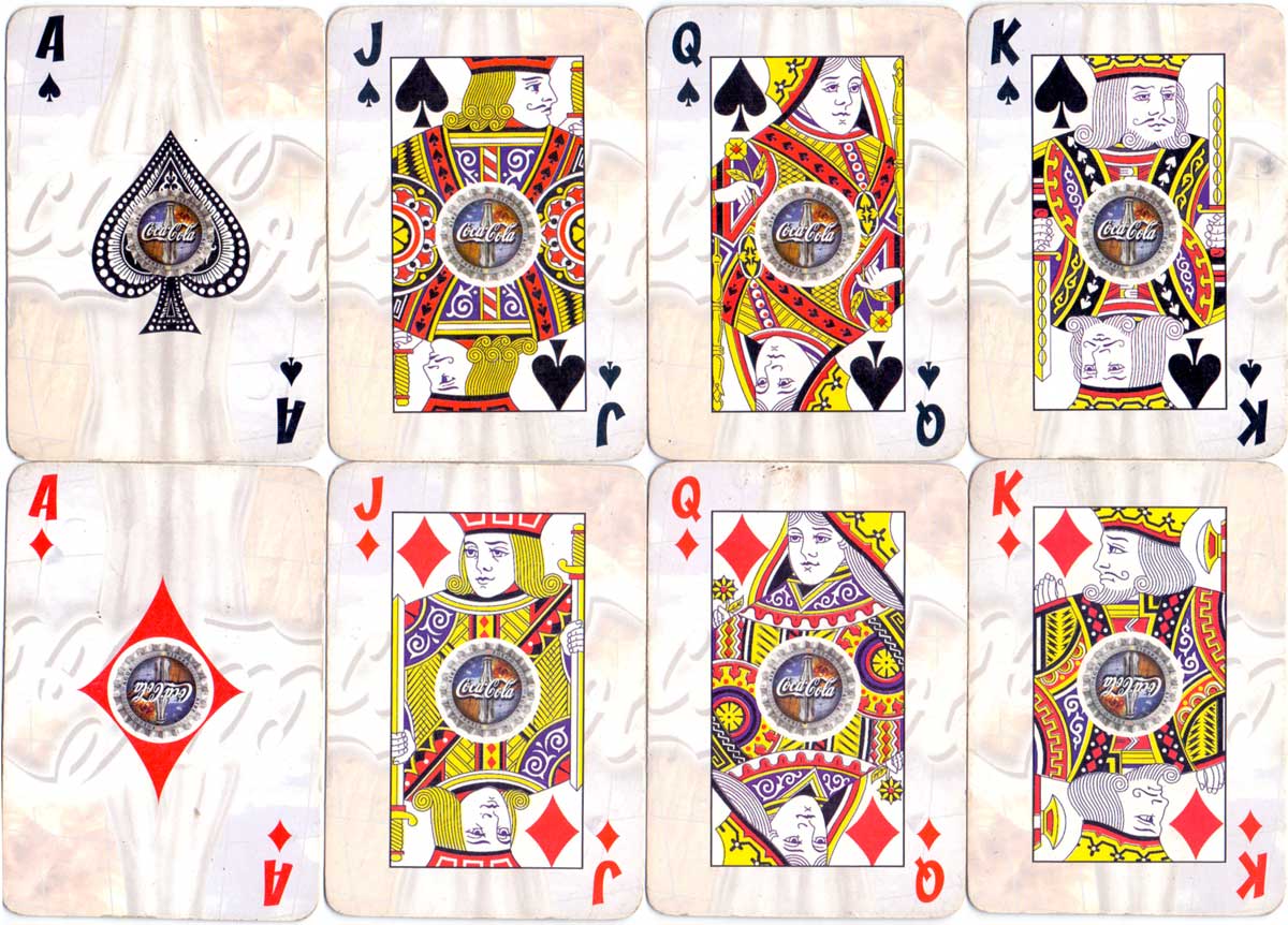 Coca-Cola themed deck produced for Ripley Depertment Store, Peru, anonymous manufacturer, c.2000