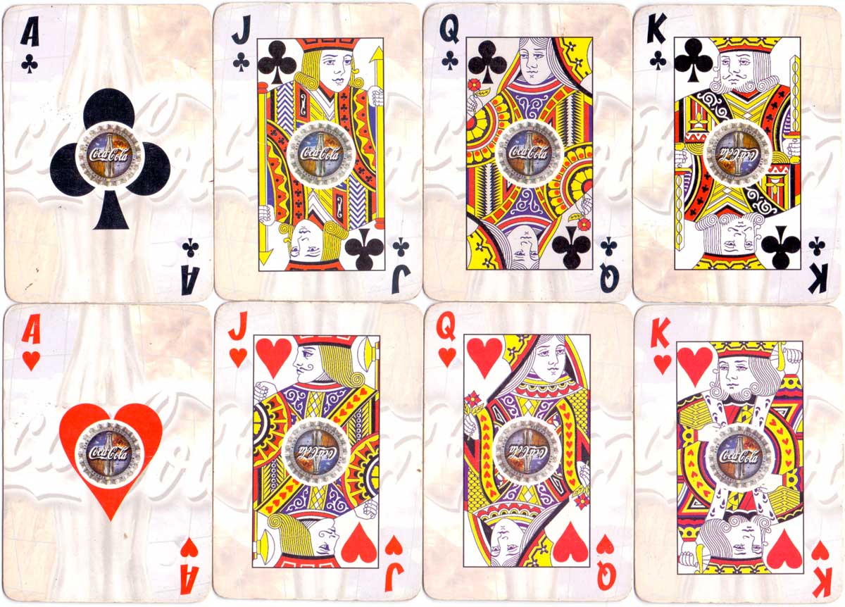 Coca-Cola themed deck produced for Ripley Depertment Store, Peru, anonymous manufacturer, c.2000