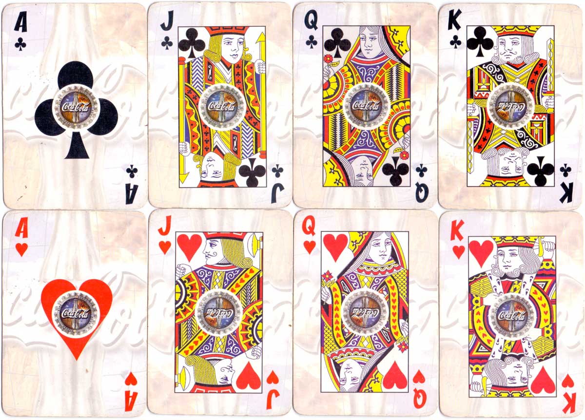 Coca-Cola themed deck produced for Ripley Depertment Store, Peru, anonymous manufacturer, c.2000 Coca-Cola themed deck produced for Ripley Depertment Store, Peru, anonymous manufacturer, c.2000