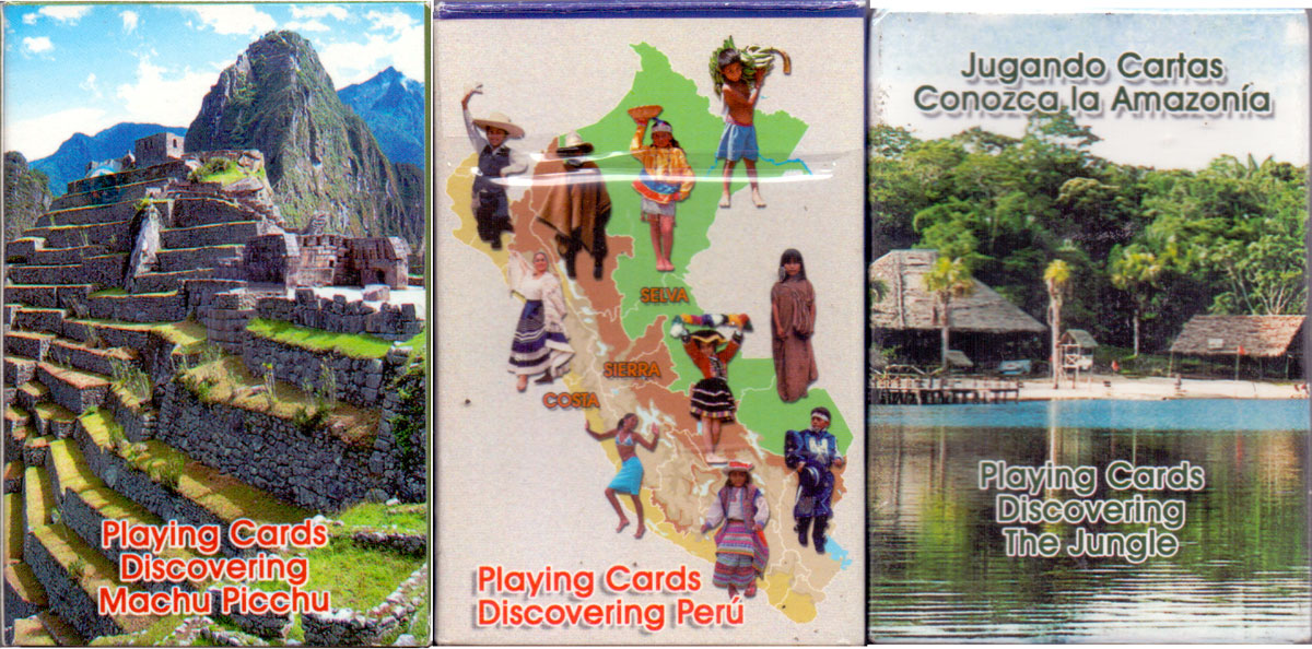 Fenno Souvenir playing cards from Peru