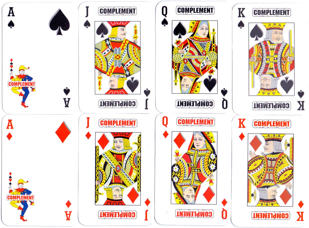 Publicity playing cards manufactured for Laboratorios Magma, S.A., Lima, Peru