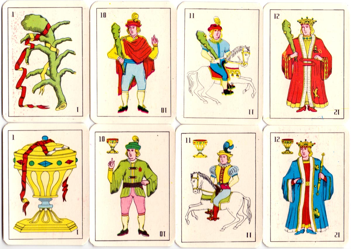 Pavias playing cards made in Peru, c.1990