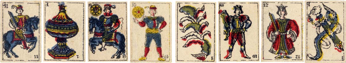 ROLDAN & CIA tobacco insert cards, PERU c.1895