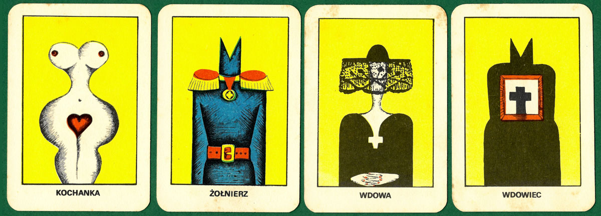 Karty Do Wróżb Oracle Cards from Poland designed by Ewa Hadydoń