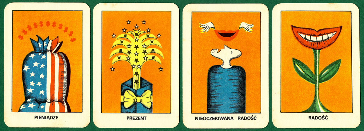 Karty Do Wróżb Oracle Cards from Poland designed by Ewa Hadydoń