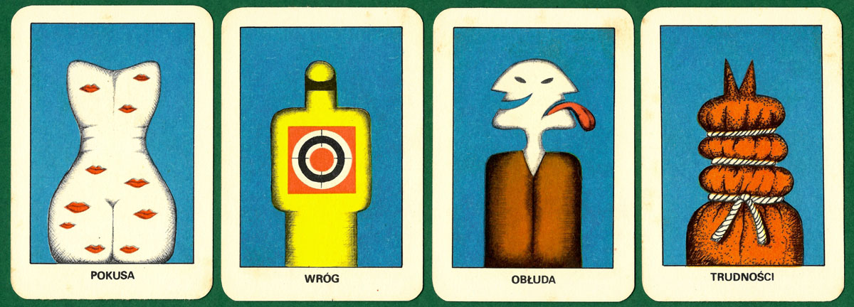 Karty Do Wróżb Oracle Cards from Poland designed by Ewa Hadydoń