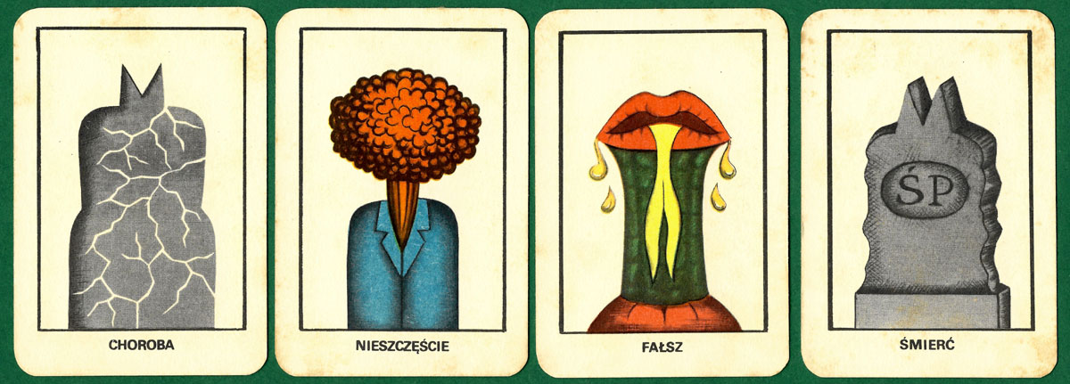Karty Do Wróżb Oracle Cards from Poland designed by Ewa Hadydoń
