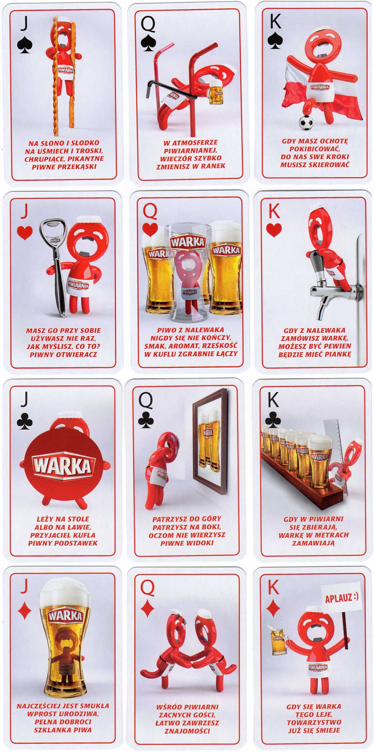 Advertising Deck for the Piwiarnia Pub in Warsaw Advertising Deck for the Piwiarnia Pub in Warsaw