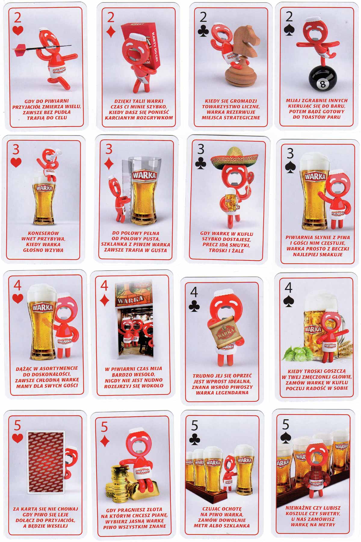 Advertising Deck for the Piwiarnia Pub in Warsaw Advertising Deck for the Piwiarnia Pub in Warsaw