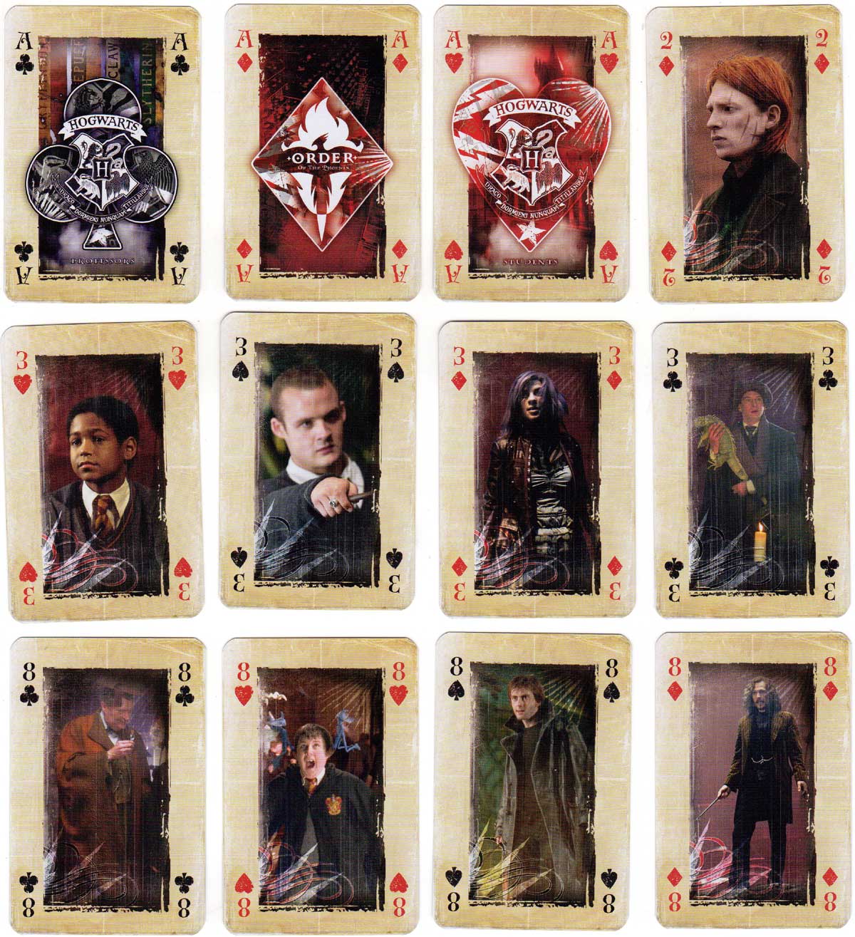 Harry Potter Playing Cards