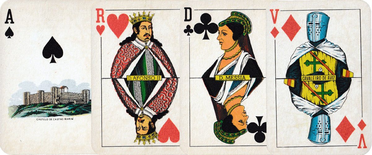 Algarve Playing Cards by J J Nunes, Lisbon, Portugal, 1977
