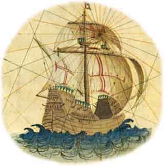 Portuguese Náo (Great Ship) c.1565