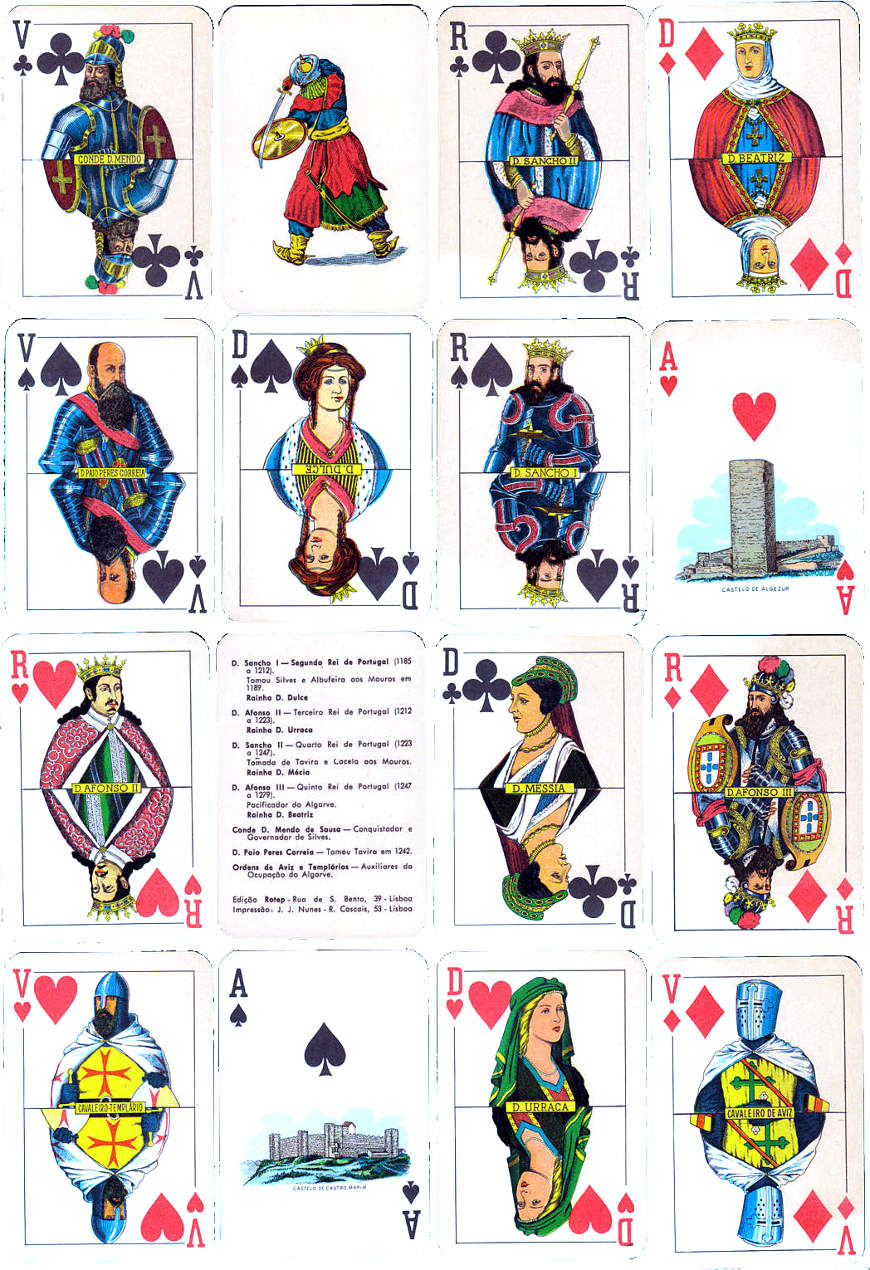 Playing Cards by J J Nunes, Lisbon, Portugal