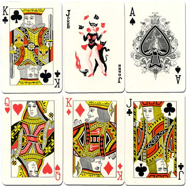 Puerto Rico souvenir playing cards made in Hong Kong, c.1960