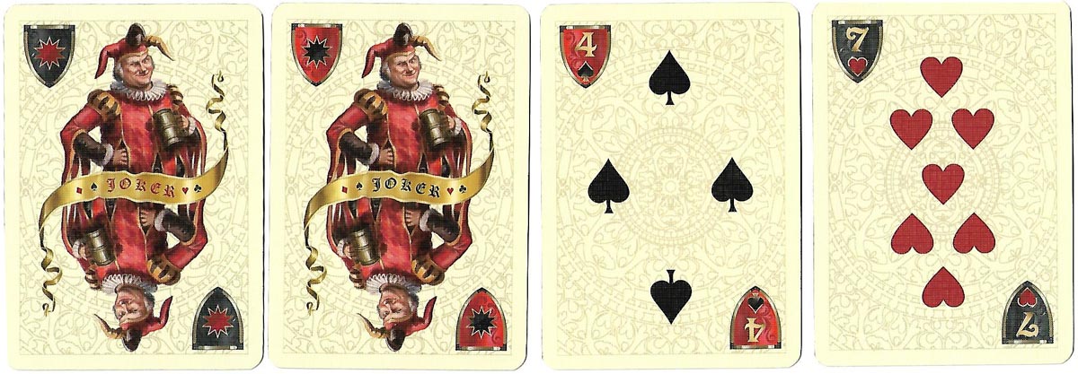 “New Figures” playing cards designed by A I Charlemagne, published by the Russian Playing Card Society “New Figures” playing cards designed by A I Charlemagne, published by the Russian Playing Card Society