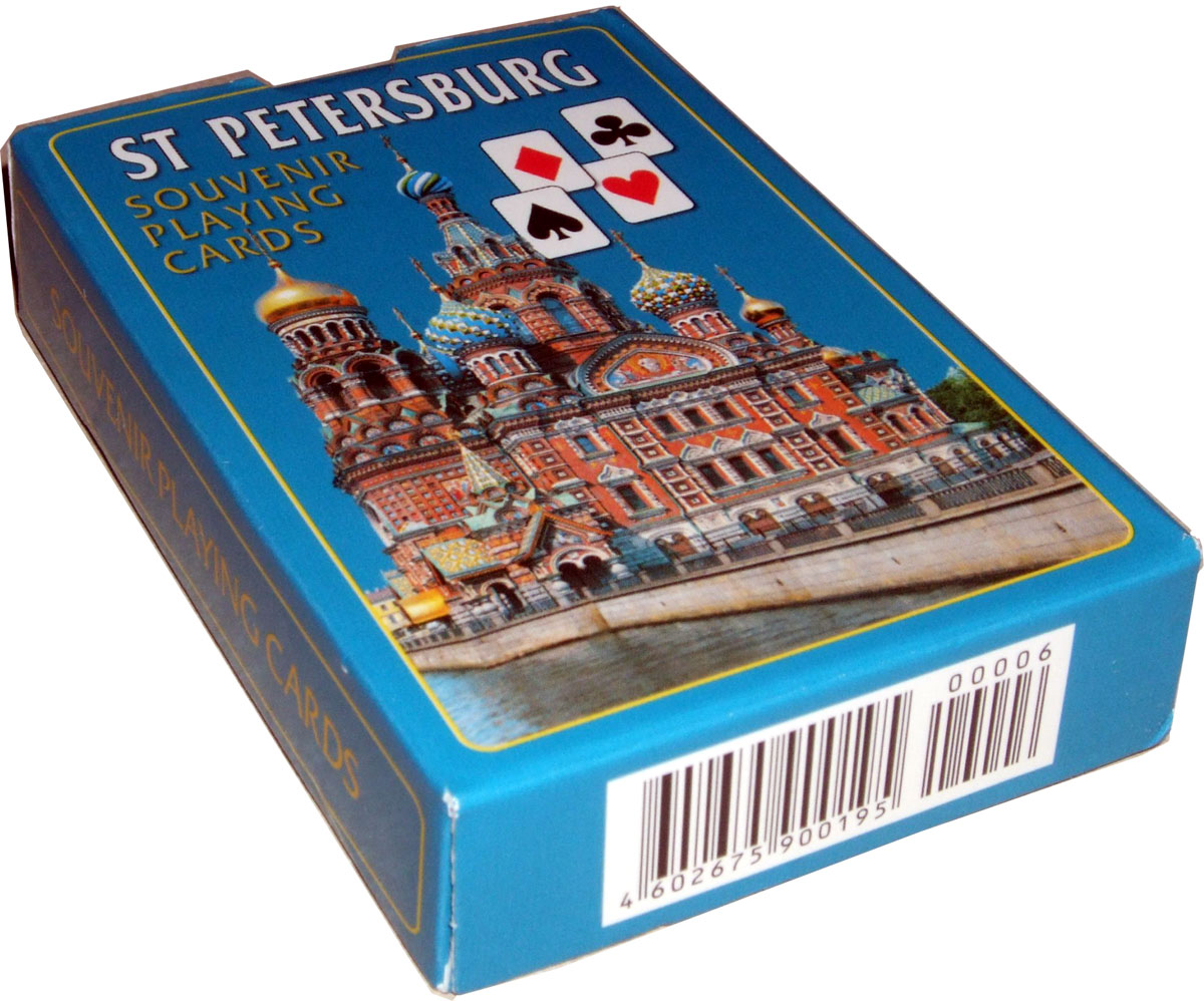 St Petersburg Souvenir playing cards, 2004