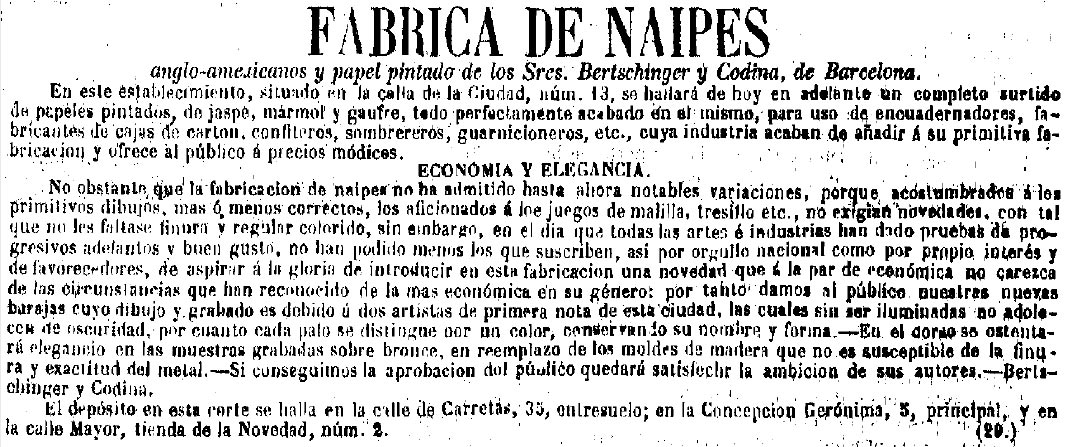 La Época, July 1885 La Época, July 1885