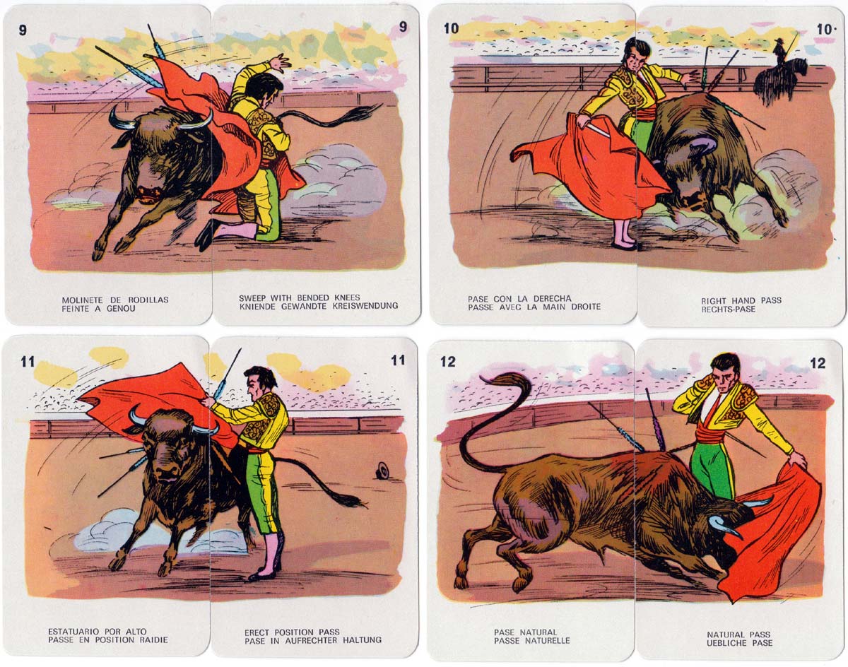 Corrida de Toros publshed by Naipes Comas, 1969