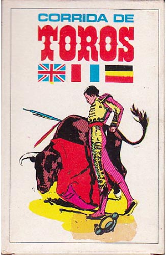 Bull fighting card game publshed by Naipes Comas, 1969