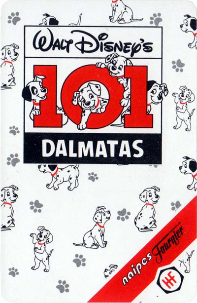 101 Dalmatas by Naipes Fournier, 1995