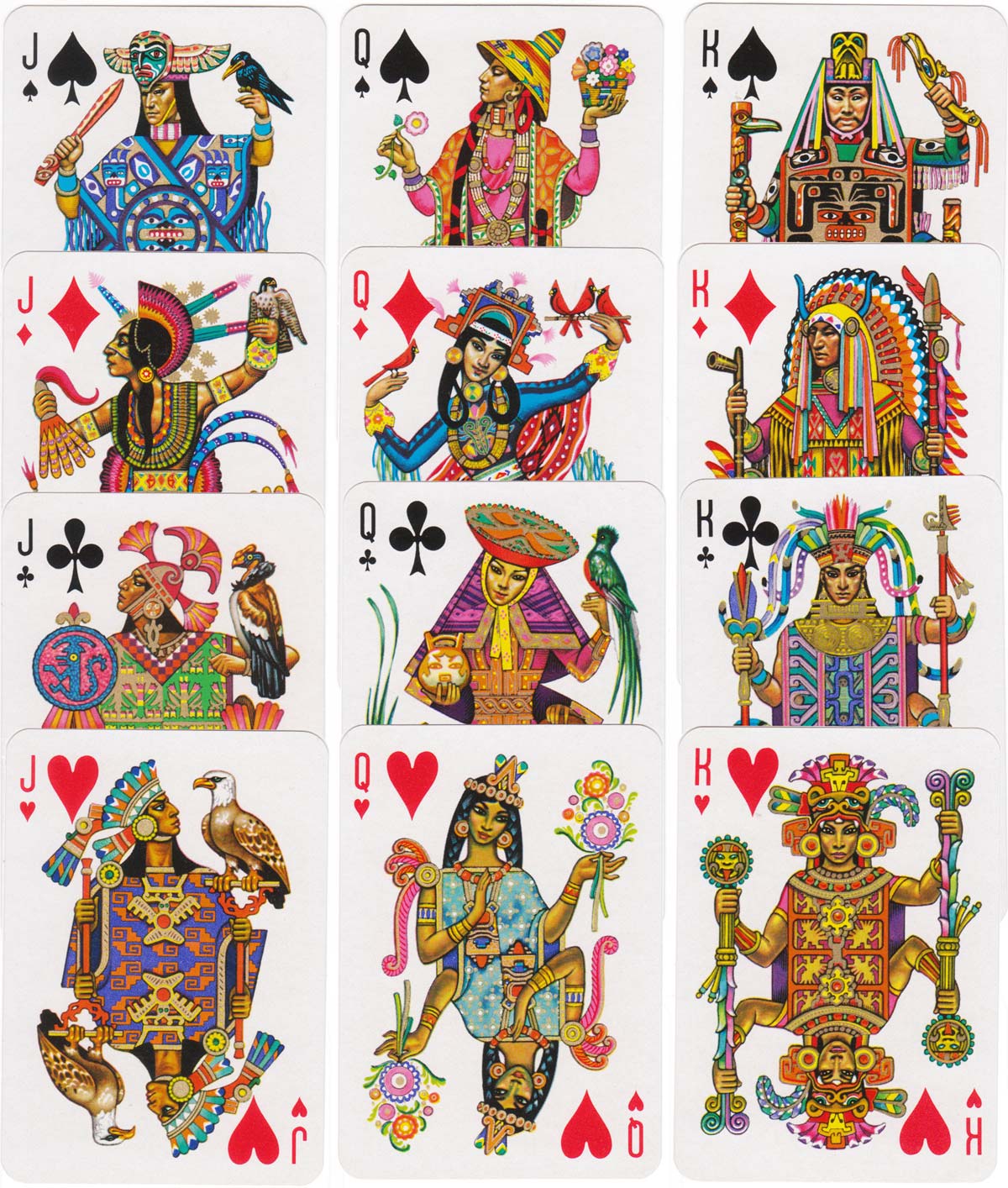 “America” playing cards designed by Teodoro N Miciano, 1960