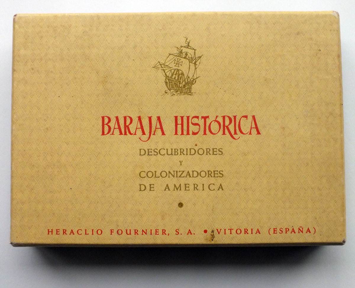 Historical Playing Cards published by Heraclio Fournier, first edition 1952