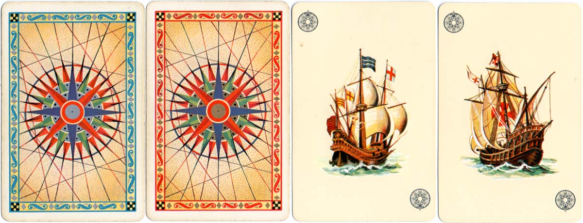 European Naval Powers deck illustrated by Isabel Ibáñez de Sendadiano and produced by Heraclio Fournier in 1981