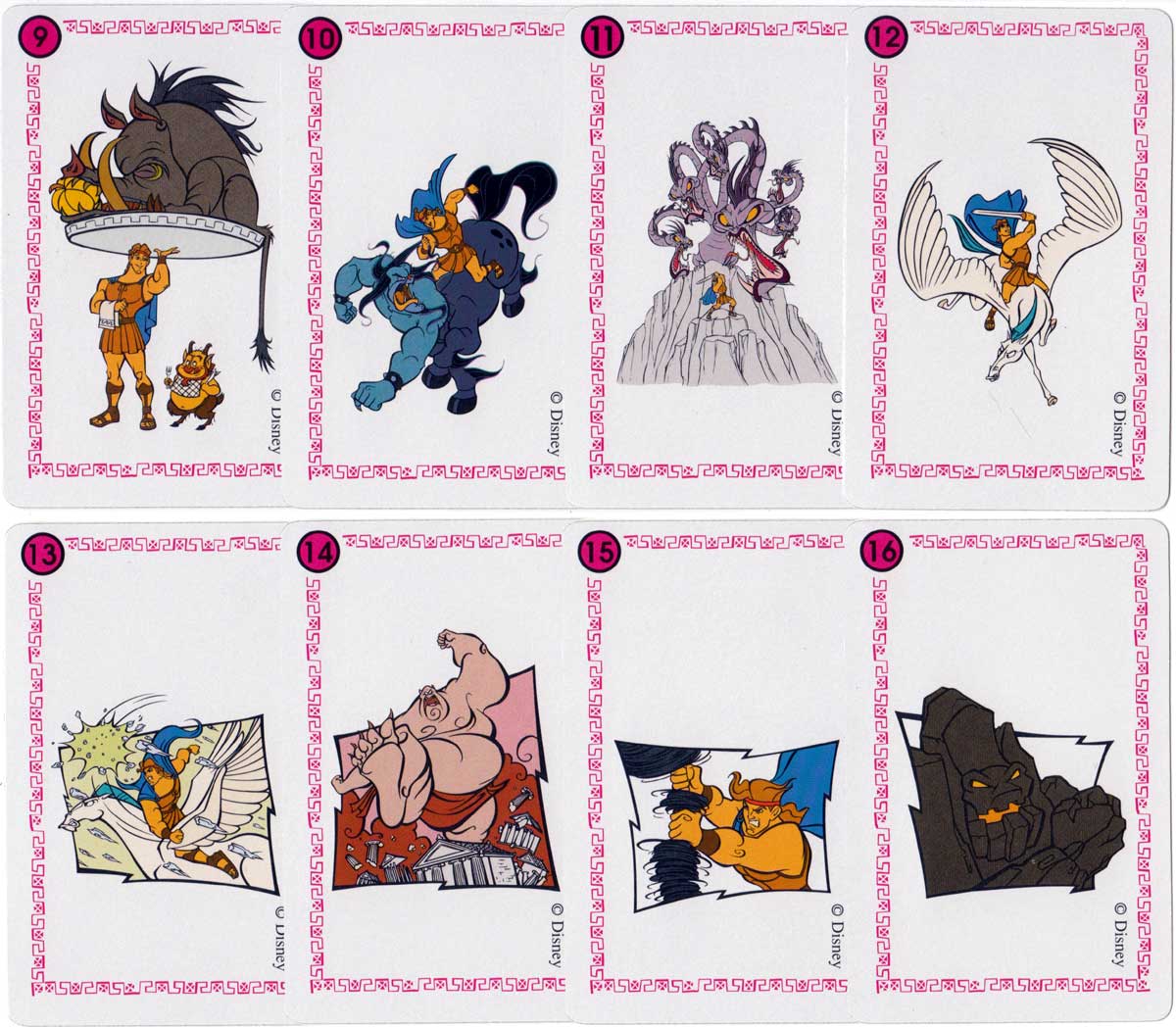 Hercules card game published by Herclio Fournier, 1997