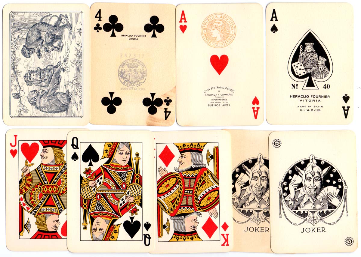 Heraclio Fournier’s “Poker N°40” c.1960 Heraclio Fournier’s “Poker N°40” c.1960