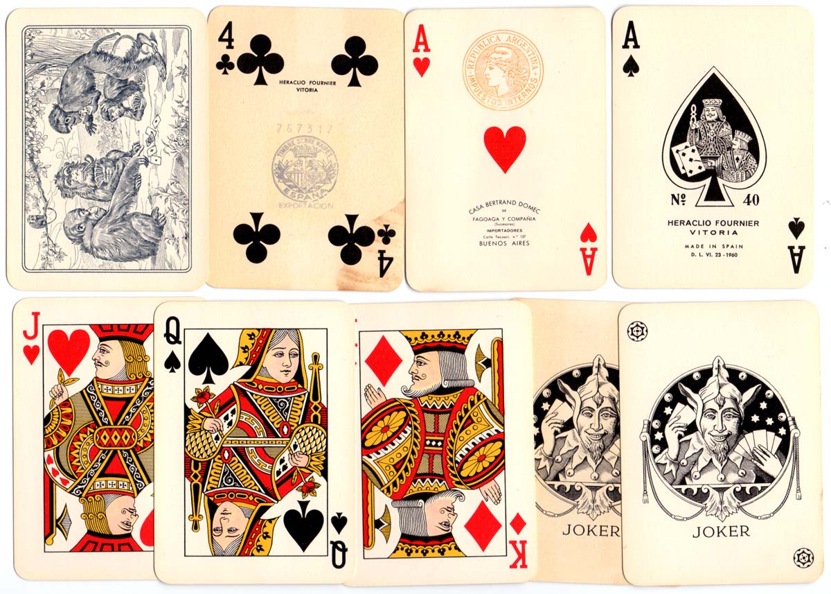 Heraclio Fournier’s “Poker N°40” c.1960