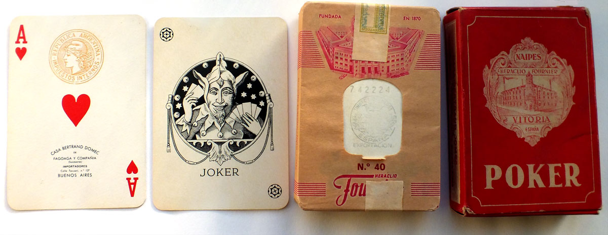 Heraclio Fournier’s “Poker N°40” c.1960 Heraclio Fournier’s “Poker N°40” c.1960