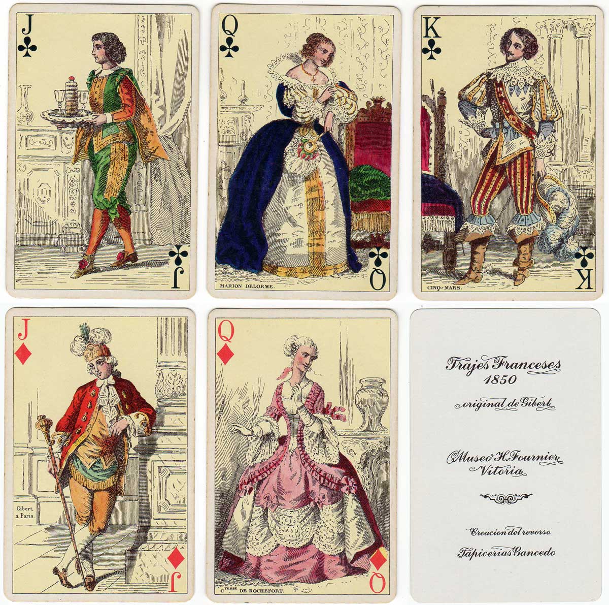 “Trajes Franceses 1850” published by H. Fournier, 1975 “Trajes Franceses 1850” published by H. Fournier, 1975