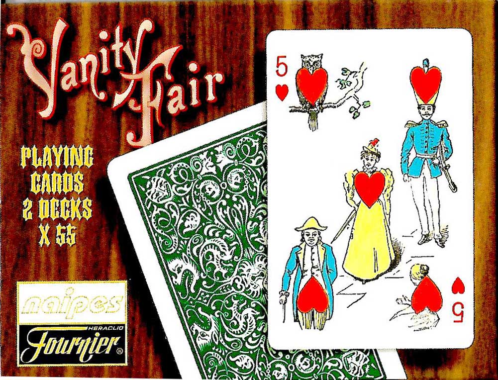 Reproduction Vanity Fair Transformation Playing Cards