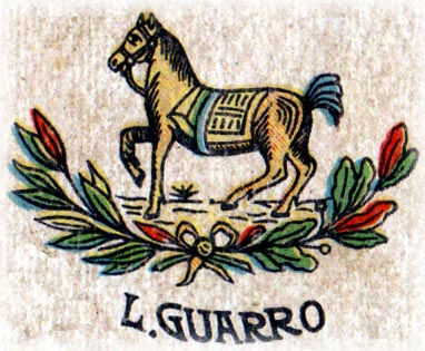 Luis Guarro’s “El Caballo con Manta” logo