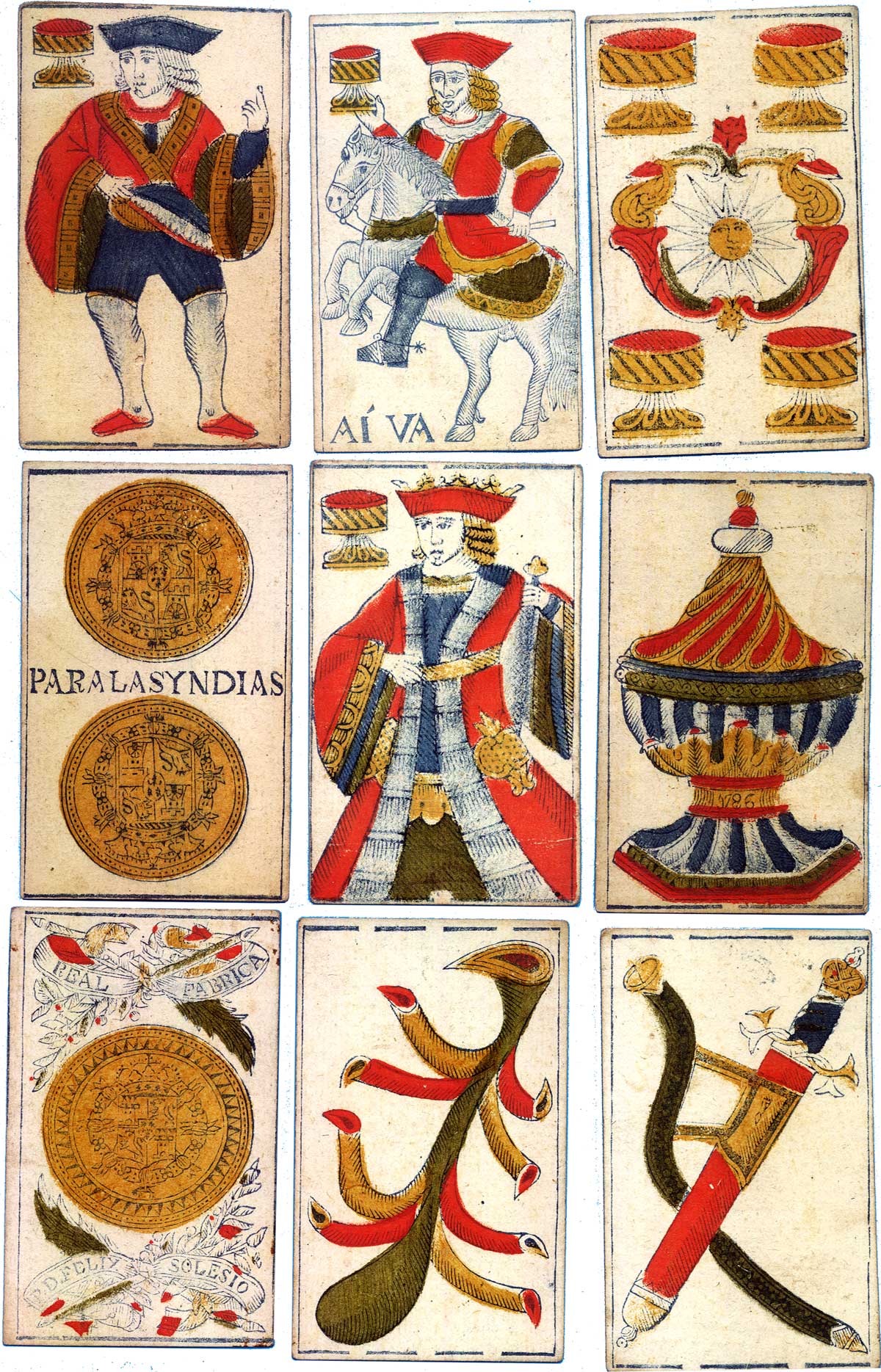 Félix Solesio, Spanish National pattern, 1786 Félix Solesio, Spanish National pattern, 1786