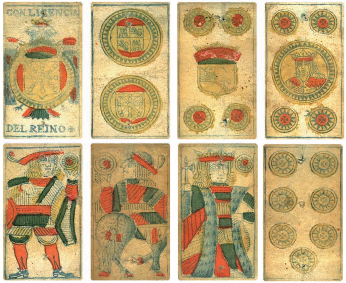 Navarra Pattern produced for the Pamplona General Hospital Monopoly by Pedro Varangot in 1786