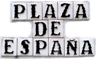 Spanish street name in Naipes Españoles