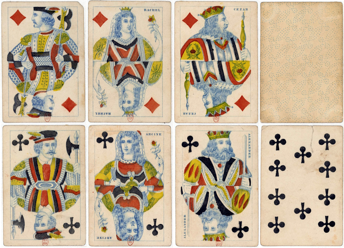 Swedish version of the Paris pattern manufactured by A. Boman, Stockholm, c.1875. Bibliothèque nationale de France