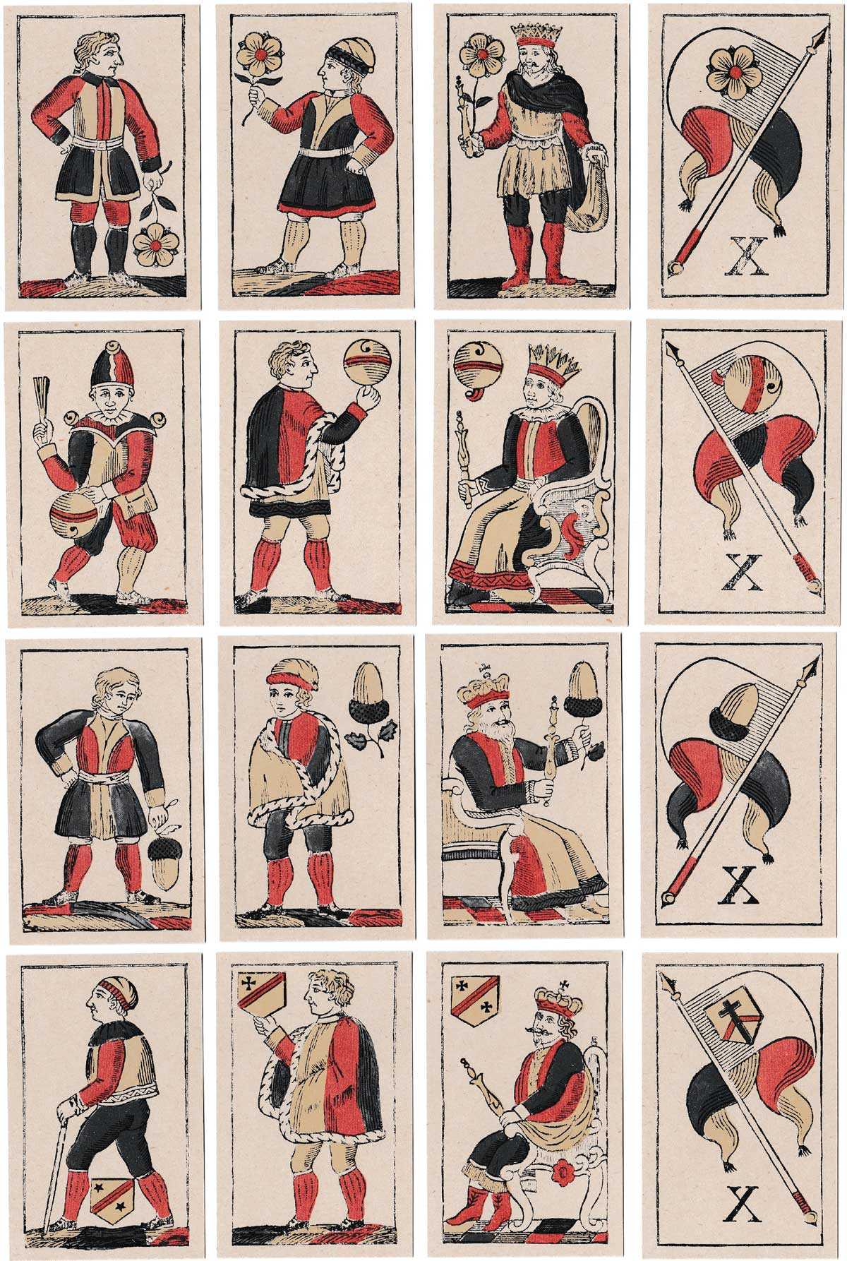 Facsimile edition of deck first published by Johannes Müller in c.1840